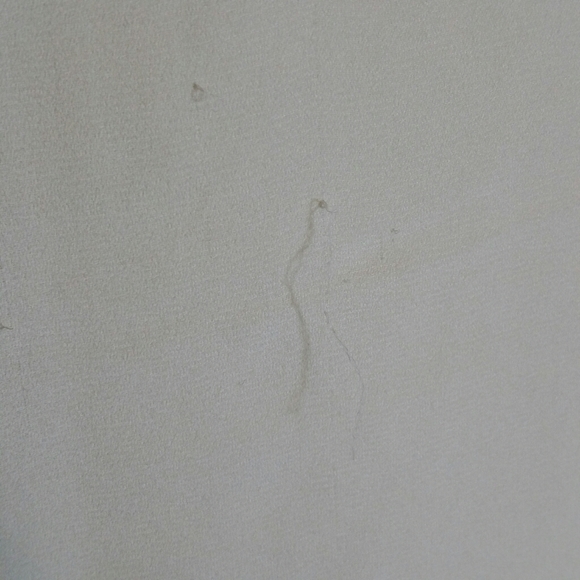 F21 sheer white stud embellished sleeveless top - Picture 5 of 6